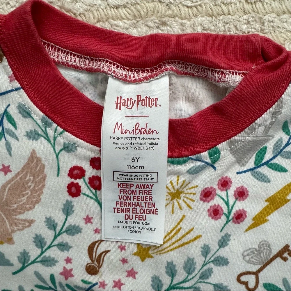 Mini Boden Harry Potter Kids Short John Pajamas